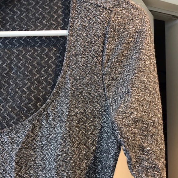 BCBGeneration Silver Grey Cutout Dress - Picture 3 of 7